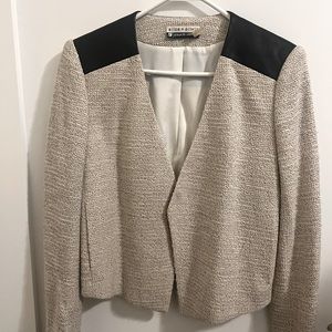 Alice+Olivia tweed blazer jacket